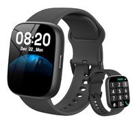 Smart Watch con Alexa e chiamata Bluetooth, touch screen HD da 1,8 pollici, fitness tracker con cardiofrequenzimetro/monitoraggio del sonno, standby di 30 giorni, oltre 120 modalità sportive