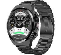 Smart Watch con auricolari TWS, 2 in 1, fitness tracker rotondo, Bluetooth, risposta/effettua chiamate, musica MP3, schermo touch HD da 1,28 pollici, tracker attività sportiva, standby a lungo