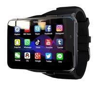 Smart Watch con connettività 4G/WiFi, touch screen HD da 2,8 pollici, batteria a lunga durata da 2300 mAh, supporta fotocamera, chiamate, app, GPS, TV, funziona con telefoni iOS e Android