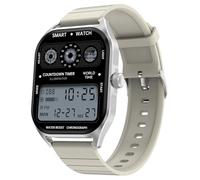 Smart Watch da uomo Smart Watch da donna AMOLED 2.0 pollici Creare/rispondere alle chiamate Ossigeno nel sangue Pressione sanguigna SNS/SMS Promemoria 150+ Sport Sleep Monitor Bluetooth Musica