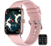 Smart Watch Donna è Applicabile a Ios Android. Orologio Fitness Con Cardiofrequenzimetro. Fitness Tracker Per 123 Modalità Sportive.Ip68 Waterproof Fashion Smart Watch. Orologio Digitale. (Rosa)
