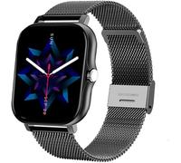 Smart Watch, Orologio Fitness Full Touch con Frequenza Cardiaca E Monitor del Sonno, Fitness Tracker con Monitoraggio della Pressione Sanguigna E Dell'ossigeno nel Sangue, Smartwatch Imperm, D
