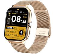 Smart Watch, Orologio Fitness Full Touch con Frequenza Cardiaca E Monitor del Sonno, Fitness Tracker con Monitoraggio della Pressione Sanguigna E Dell'ossigeno nel Sangue, Smartwatch Imperm, F