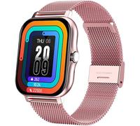 Smart Watch, Orologio Fitness Full Touch con Frequenza Cardiaca E Monitor del Sonno, Fitness Tracker con Monitoraggio della Pressione Sanguigna E Dell'ossigeno nel Sangue, Smartwatch Imperm, B