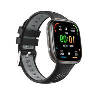 Smart Watch per uomini e donne, display trasparente da 1,72 pollici, chiamate wireless, assistente vocale, oltre 120 modalità sportive, fitness tracker, impermeabile