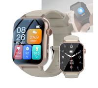 Smart Watch per uomo e donna con GPS integrato, dispositivo di allarme di caduta per anziani, risposta automatica, touchscreen HD da 1,8 pollici, IP67, impermeabile, chiamate SOS, per anziani