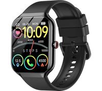 Smart Watch per uomo e donna, rispondere/effettuare chiamate, smartwatch da 2,9 pollici, touch screen HD, cardiofrequenzimetro/SpO2/monitoraggio del sonno, oltre 100 attività sportive, contapassi