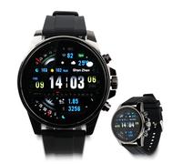 Smart Watch per uomo e donna, touchscreen HD da 1,4 pollici, impermeabile IP68, orologio da corsa, cardiofrequenzimetro/sonno, modalità sport, tracker attività, Bluetooth, NFC, compatibile con iOS e