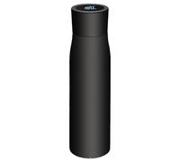 Smart Water Bottle | termica a LED sveglia intelligente con cicalino - fondo antiscivolo, bocca larga, bottiglia d'acqua isolata sottovuoto - per viaggi e campeggio
