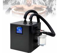 Smart Water Chiller per bagno di ghiaccio, immersione fredda con filtro esterno e doppia pompa, LED touchscreen, ideale per uso domestico e recupero atleti