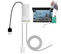 Smart Water Pump - Sifone per esterni utility | Silicone PP with Self Priming Feature, Mini Transfer for Aquarium Pond Sink Irrigation Pool Garden Basement RV, Efficient Flow