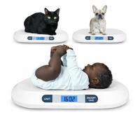Smart Weigh Bilancia digitale per bambini con grande schermo LCD retroilluminato, 3 modalità di pesatura, funzione tara, 20 kg / 44 lb