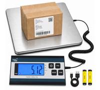 Smart Weigh Bilancia digitale resistente per spedizioni e postali, con grande piattaforma in acciaio inox resistente, bilancia postale e bilancia per bagagli, 199,6 x 28,3 g