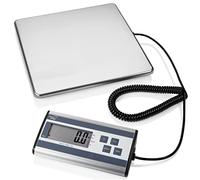Smart Weigh Bilancia Postale Potente con Piattaforma in Acciaio Inossidabile Grande, 200kg di Capacità, Bilancia per Pacchetti con Cavo USB e Cavo Allungabile