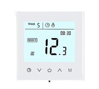 Smart WiFi 3A/16A LCD Touch Screen Regolatore di temperatura Riscaldamento a pavimento elettrico/Termostato caldaia acqua/gas Precisione Facilità Installazione(16A Electric WIFI)