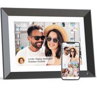 Smart WiFi-Digital-Photo-Frame 10.1" Cornici digitali - Touch Screen IPS 1280x800, sensore di movimento, rotazione automatica, 16 GB, presentazione, condividi foto video tramite APP e-mail, cloud