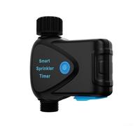 Smart WiFi Irrigatore Timer con Contatore Dell'acqua Regolatore di irrigazione da giardino Telecomando App per Tuya IP65 Impermeabile Outdoor Digital Water Timer 3/4 Pollice