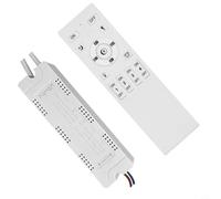 Smart WiFi LED Driver per plafoniere, bicolore dimmerabile tramite app, alimentatore di rete 12-180W, uscita 22-30V, design a doppio filo (80-120WX2)