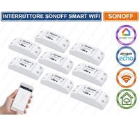 SMART WIFI SONOFF BASIC INTERRUTTORE SWITCH COMPATIBILE CON AMAZON ALEXA GOOGLE