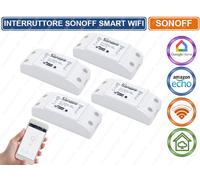 SMART WIFI SONOFF BASIC INTERRUTTORE SWITCH COMPATIBILE CON AMAZON ALEXA GOOGLE