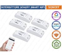 SMART WIFI SONOFF BASIC INTERRUTTORE SWITCH COMPATIBILE CON AMAZON ALEXA GOOGLE