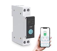 Smart WIFI Switch Interruttore Domestico Telecomando per Telefono Cellulare 3 Modalità di Temporizzazione per Elettrodomestici(63A)
