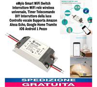 Smart WiFi Switch relè wireless universale Interruttore Luce WiFi, Controllo Voc