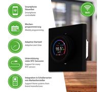 Smart Wifi Termostato Ambiente Riscaldamento Pavimento Temperatura Tuya App Per