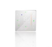 Smart WiFi, termostato programmabile, touch screen, controllo vocale, compatibile con Alexa con regolazione precisa della temperatura ± 1 °C, programmazioni settimanali, app accesso remoto