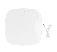 Smart WiFi Zigbee Gateway Hub Wireless Mini Smart Home Hub per dispositivi intelligenti Tuya Integrazione intelligente Multi protocollo Alimentato tramite USB ABS Bianco 58g
