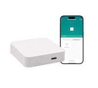 Smart ZigBee Hub, Tuya Bluetooth Gateway, supporta solo il dispositivo ZigBee Tuya, App Wi-Fi Gateway Controllo Remotely (2.4GHz WiFi), Smart Home Wi-Fi Bridge, Compatibile con Alexa, Google Assistant