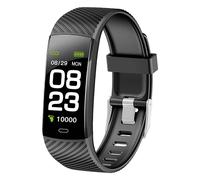 Smartband bluetooth multifunzione con sensore cardio e funzione sport nero Nero
