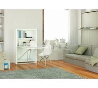SmartBeds Mobile OFFICE con due mensole e piano scrittoio basculante da 88.5 cm
