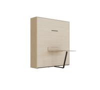 SMARTBett Letto a Scomparsa M3 160x200 cm - Verticale con Tavolo