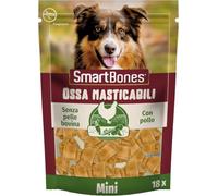SmartBones Ossi da masticare con pollo per cani di piccola taglia - 18 pz