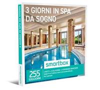 smartbox - Cofanetto Regalo per Uomo o Donna - 3 Giorni in Spa da Sogno - Idee Regalo Originale - 2 Notti con Colazione e 2 Pause Benessere per 2 Persone