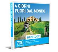 smartbox - Cofanetto Regalo per Uomo o Donna - 4 Giorni Fuori dal Mondo - Idee Regalo Originale - 3 Notti con Colazione per 2 Persone