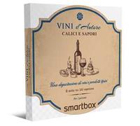 Smartbox - Cofanetto regalo Calici e Sapori - Idea regalo gourmet - 1 degustazione di vini e prodotti tipici per 2 persone
