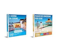 Smartbox - Cofanetto Regalo 3 Giorni da Sogno e Magiche Emozioni per Due - Idea Regalo di Coppia - Soggiorno, Cena, Relax o Svago per 2 Persone