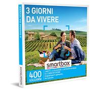 Smartbox - Cofanetto regalo 3 giorni da vivere - Idea regalo di coppia - 2 notti con colazione e 1 attività per 2 persone