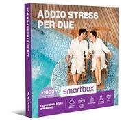 Smartbox - Cofanetto Regalo Coppia - Addio Stress per Due - Idee Regalo Originale - 1 Esperienza Relax per 2 Persone