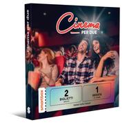 Smartbox - Cofanetto Regalo Coppia - Cinema per Due - Idee Regalo Originale - 2 Biglietti d'ingresso validi per 2 Persone