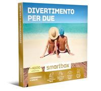 smartbox - Cofanetto Regalo per Uomo o Donna - Divertimento per Due - Idee Regalo Originale - 1 degustazione o Pausa Relax o attività di Svago per 2 Persone