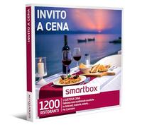 smartbox - Cofanetto Regalo per Uomo o Donna - Invito a Cena - Idee Regalo Originale - 1 prelibata Cena per 2 Persone