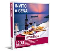 Smartbox Cofanetto regalo Invito a cena, Una gustosa cena per 2 persone, Idea regalo per la coppia