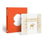 smartbox - Cofanetto Regalo per Uomo o Donna - Matrimonio in Grande Stile - Idee Regalo Originale - 1, 2, 3 Notti con Colazione, 1 Cena o 1 Esperienza Benessere per 2 Persone