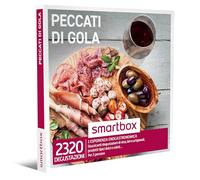 smartbox - Cofanetto Regalo per Uomo o Donna - Peccati di Gola - Idee Regalo Originale - 1 Esperienza enogastronomica per 2 Persone