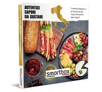 Smartbox - Cofanetto regalo Autentici sapori da gustare - Idea regalo per la coppia - 1 degustazione di prodotti tipici regionali per 2 persone