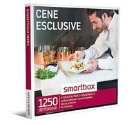smartbox - Cofanetto Regalo per Uomo o Donna - Cene Esclusive - Idee Regalo Originale - 1 Cena d'autore o Tradizionale per 2 Persone