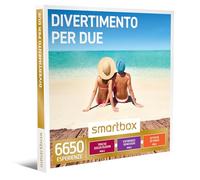 smartbox - Cofanetto Regalo per Uomo o Donna - Divertimento per Due - Idee Regalo Originale - 1 degustazione o Pausa Relax o attività di Svago per 2 Persone
